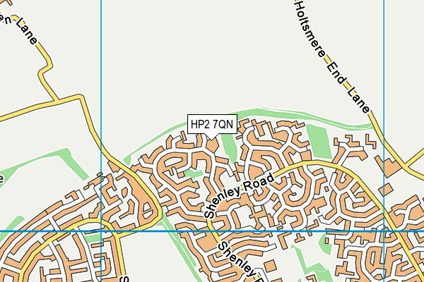 HP2 7QN map - OS VectorMap District (Ordnance Survey)