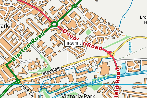 HP20 1HJ map - OS VectorMap District (Ordnance Survey)