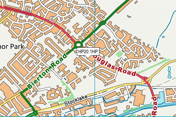 HP20 1HP map - OS VectorMap District (Ordnance Survey)