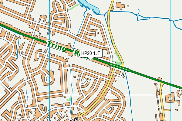 HP20 1JT map - OS VectorMap District (Ordnance Survey)