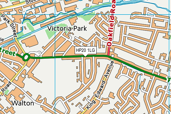 HP20 1LG map - OS VectorMap District (Ordnance Survey)