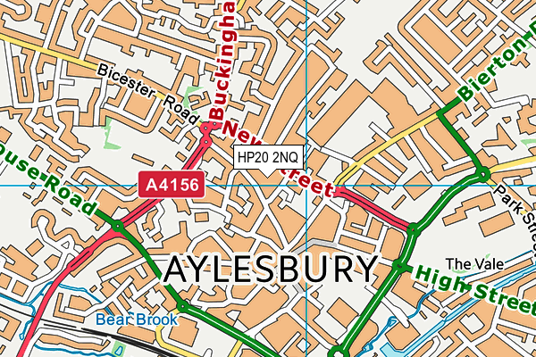Map of AYLESBURY AFRICAN CASH & CARRY LIMITED at district scale