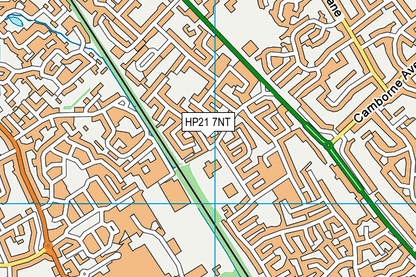 HP21 7NT map - OS VectorMap District (Ordnance Survey)