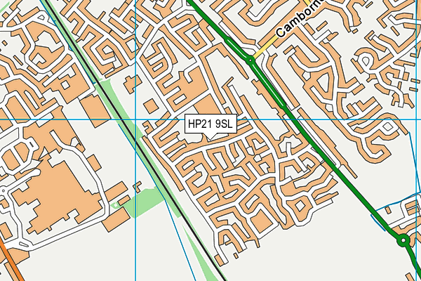 HP21 9SL map - OS VectorMap District (Ordnance Survey)