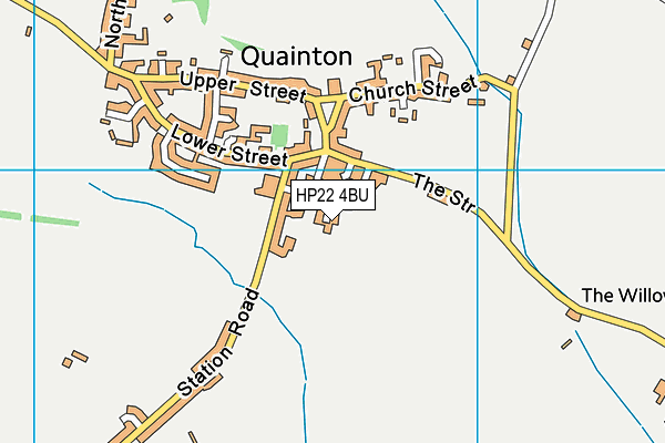 Map of QUAINTON SHOP LIMITED at district scale