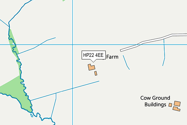 HP22 4EE map - OS VectorMap District (Ordnance Survey)