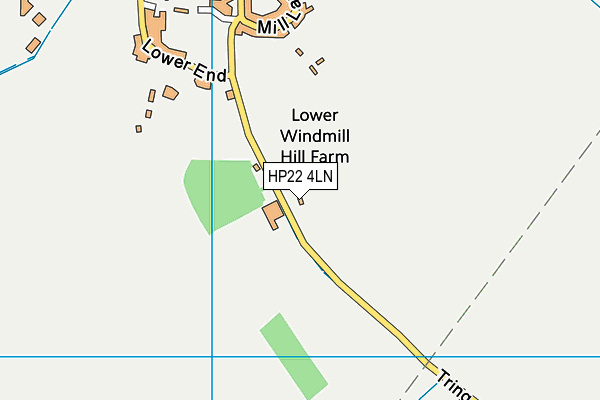 HP22 4LN map - OS VectorMap District (Ordnance Survey)
