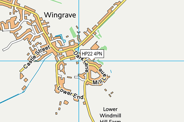 HP22 4PN map - OS VectorMap District (Ordnance Survey)