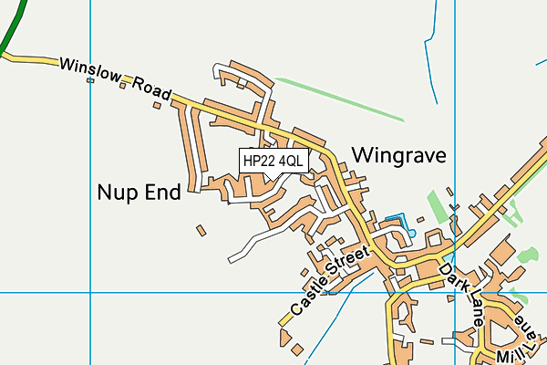 HP22 4QL map - OS VectorMap District (Ordnance Survey)