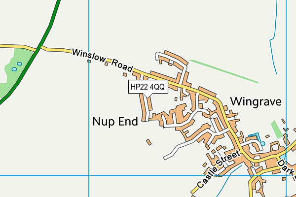 HP22 4QQ map - OS VectorMap District (Ordnance Survey)