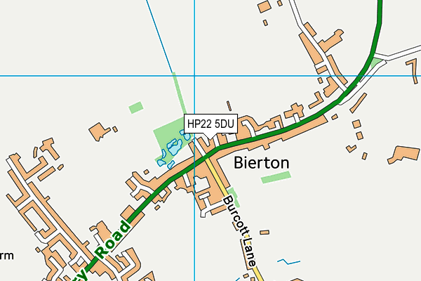 HP22 5DU map - OS VectorMap District (Ordnance Survey)