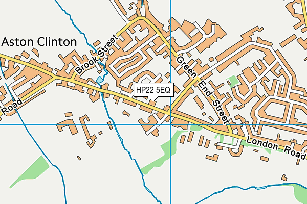 HP22 5EQ map - OS VectorMap District (Ordnance Survey)