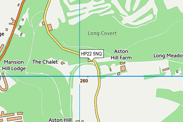Aston Hill Bike Park map (HP22 5NQ) - OS VectorMap District (Ordnance Survey)