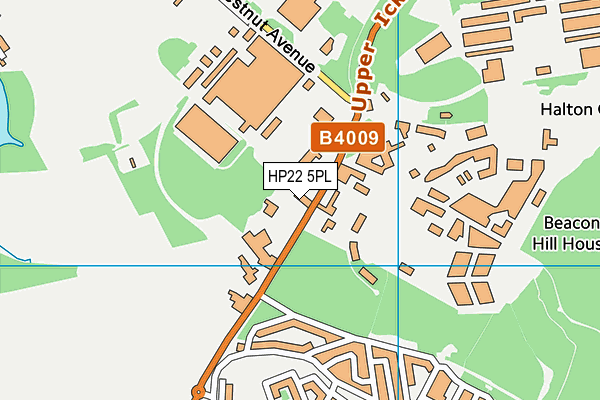 HP22 5PL map - OS VectorMap District (Ordnance Survey)