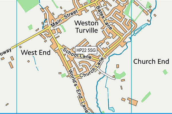 Map of WENDOVER WINDMILL LIMITED at district scale