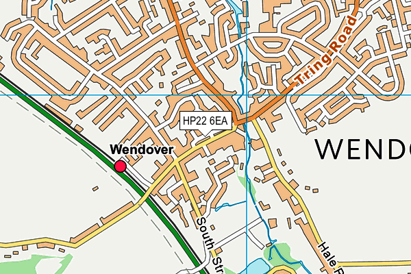 Map of HARPERS ESTATE AGENTS (WENDOVER) LIMITED at district scale