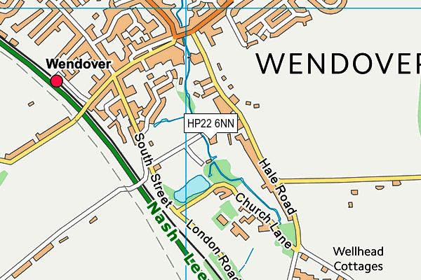 HP22 6NN map - OS VectorMap District (Ordnance Survey)