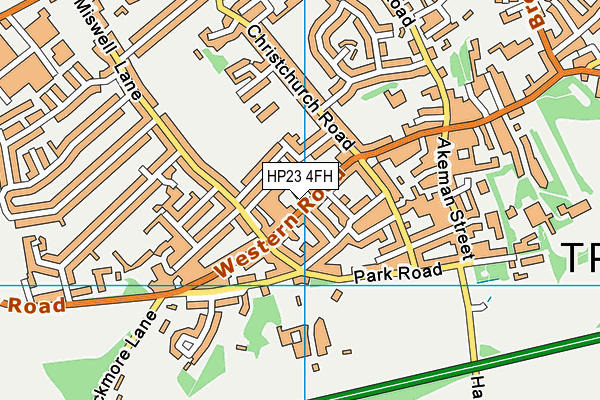 HP23 4FH map - OS VectorMap District (Ordnance Survey)