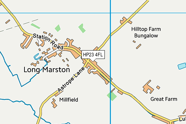 HP23 4FL map - OS VectorMap District (Ordnance Survey)