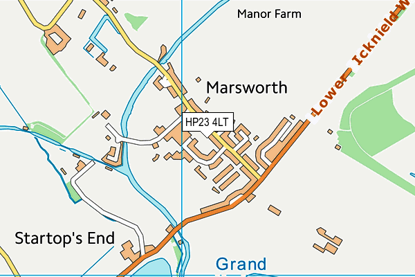 Marsworth Church of England Infant School map (HP23 4LT) - OS VectorMap District (Ordnance Survey)