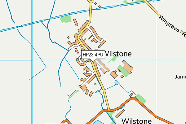 HP23 4PU map - OS VectorMap District (Ordnance Survey)