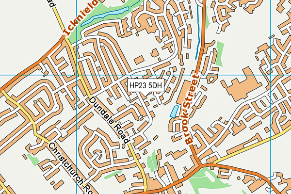 HP23 5DH map - OS VectorMap District (Ordnance Survey)