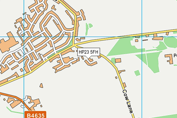 HP23 5FH map - OS VectorMap District (Ordnance Survey)