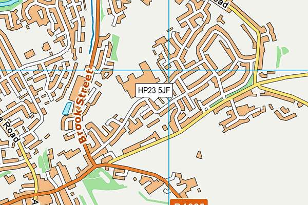 HP23 5JF map - OS VectorMap District (Ordnance Survey)