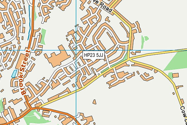 HP23 5JJ map - OS VectorMap District (Ordnance Survey)