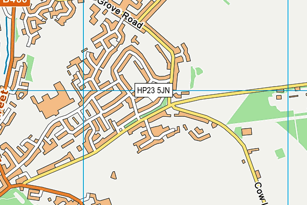 HP23 5JN map - OS VectorMap District (Ordnance Survey)