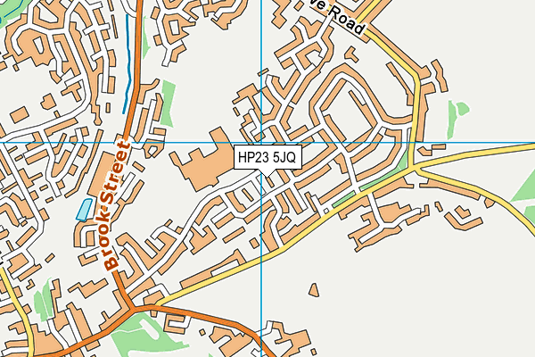 HP23 5JQ map - OS VectorMap District (Ordnance Survey)