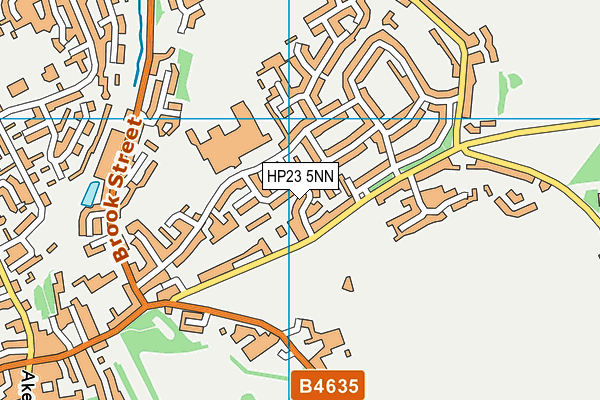 HP23 5NN map - OS VectorMap District (Ordnance Survey)