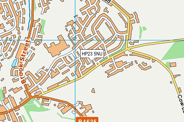 HP23 5NU map - OS VectorMap District (Ordnance Survey)