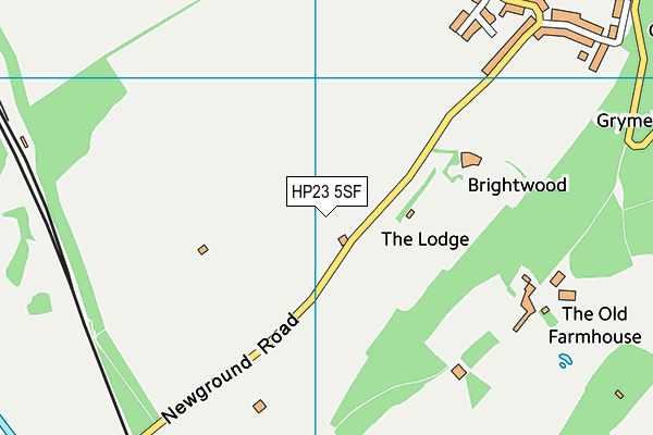 HP23 5SF map - OS VectorMap District (Ordnance Survey)