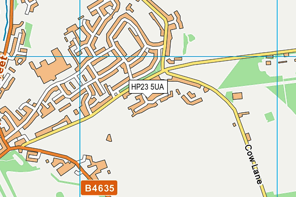 HP23 5UA map - OS VectorMap District (Ordnance Survey)