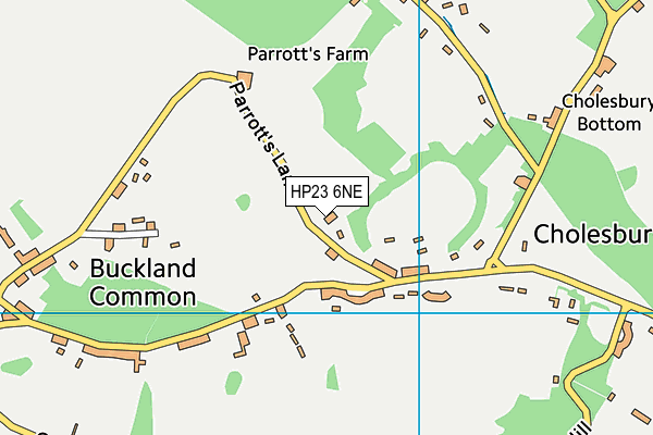 HP23 6NE map - OS VectorMap District (Ordnance Survey)