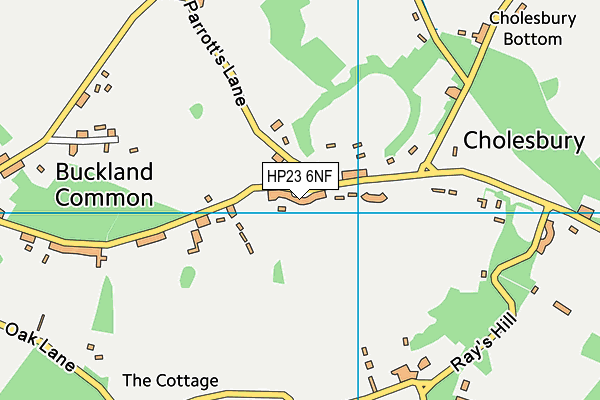 HP23 6NF map - OS VectorMap District (Ordnance Survey)