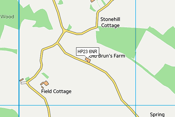 HP23 6NR map - OS VectorMap District (Ordnance Survey)