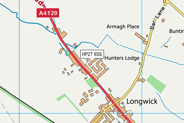Map of LONGWICK BUSINESS SOLUTIONS LTD at district scale