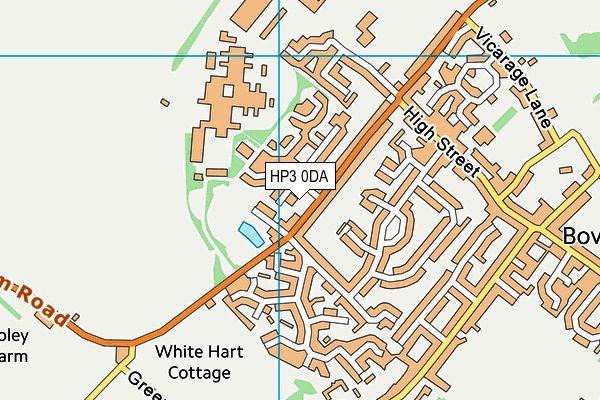 HP3 0DA map - OS VectorMap District (Ordnance Survey)