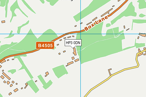 HP3 0DN map - OS VectorMap District (Ordnance Survey)