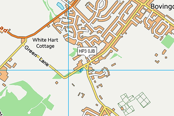 HP3 0JB map - OS VectorMap District (Ordnance Survey)