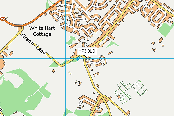 HP3 0LD map - OS VectorMap District (Ordnance Survey)