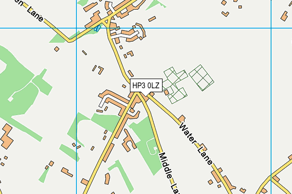 HP3 0LZ map - OS VectorMap District (Ordnance Survey)