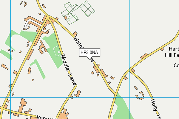 HP3 0NA map - OS VectorMap District (Ordnance Survey)