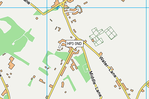 HP3 0ND map - OS VectorMap District (Ordnance Survey)