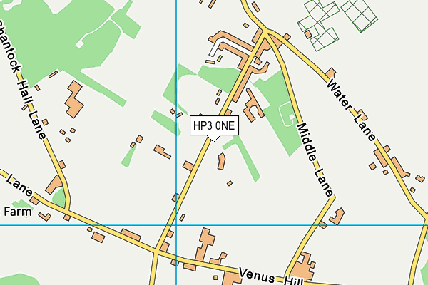 Map of BIRCHIN LANE LTD at district scale
