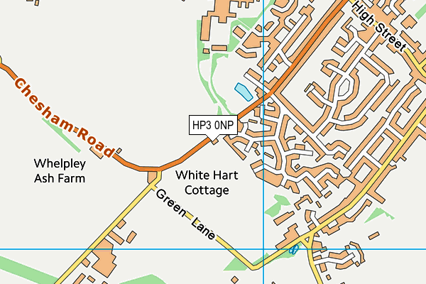 HP3 0NP map - OS VectorMap District (Ordnance Survey)