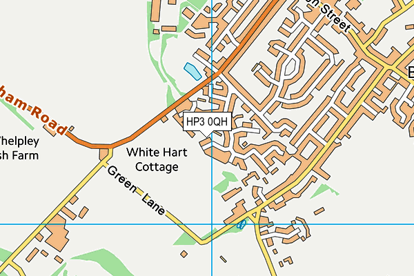 HP3 0QH map - OS VectorMap District (Ordnance Survey)