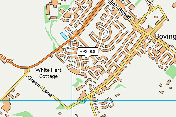 HP3 0QL map - OS VectorMap District (Ordnance Survey)